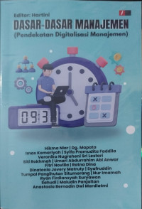 Image of Dasar-Dasar Manajemen (Pendekatan Digitalisasi Manajemen)